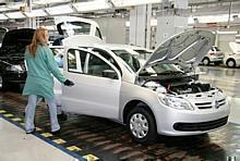 Fertigung des Gol bei Volkswagen in Brasilien. Foto: unitedpictures/auto-reporter.net